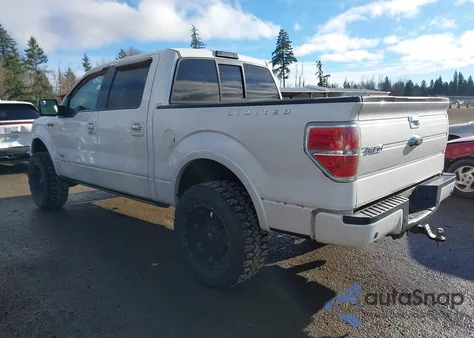 2013 Ford F-150 Limited from USA, damaged, VIN 1FTFW1ET2DFC22253